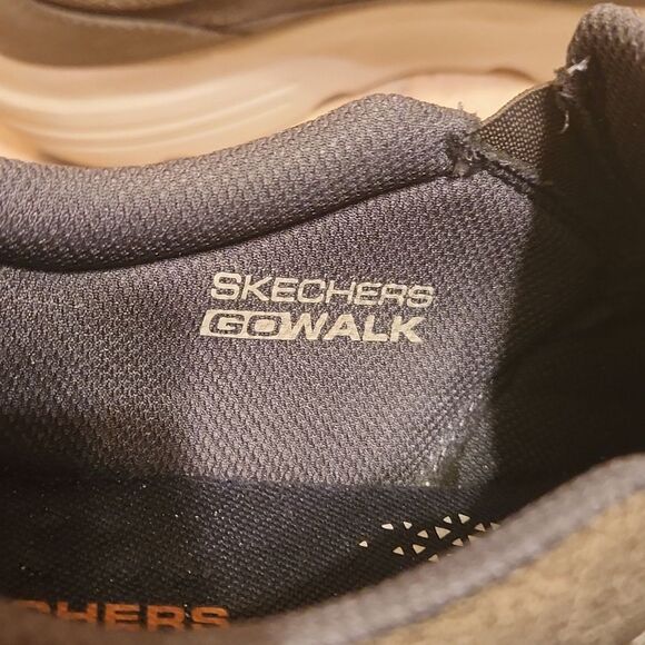 Skechers GoWalk Men's Gray Water Repellent Slip-on Shoes Size 9 - Picture 7 of 12